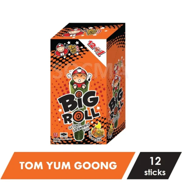 Tao-Kae-Noi-Big-roll-Grilled-Seaweed-Thailand-Snacks-1-Box-12pcs-1pcs-X-3g-Tom-Yum.webp Tao Kae Noi Big roll Grilled Seaweed Thailand Snacks (1 Box - 12pcs + 1pcs X 3g) Tom Yum