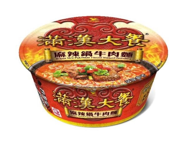 Manhan Feast [Spicy Hot Pot Beef Noodles – Bowl] 204g