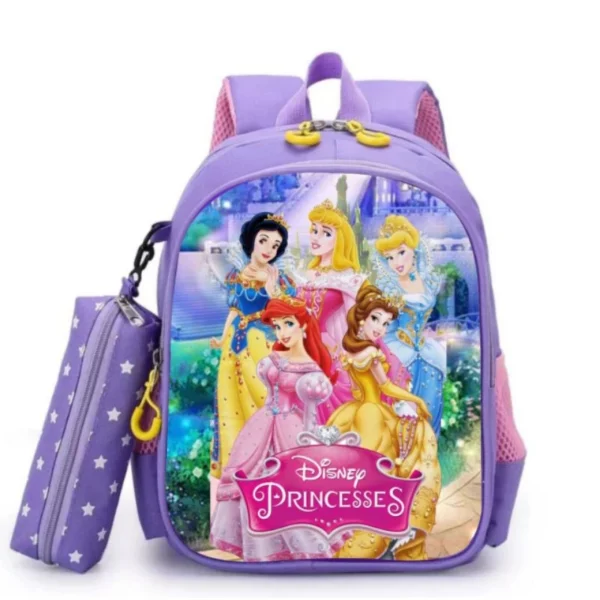 Princess 2in1 Kindergarten And Elementary School Girls School Backpack
