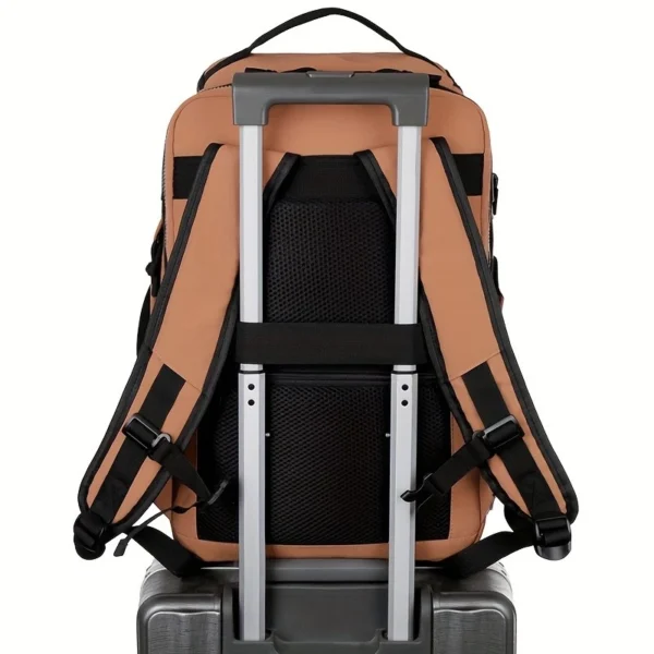 sg-11134201-7rdwe-mc1seav1lmtf68 Expandable Travel Backpack Large Capacity Shoe Compartment Wet Dry Separation Nylon